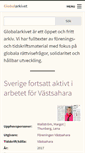 Mobile Screenshot of globalarkivet.se